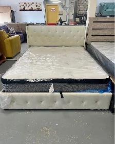 Brand New Premium Quality Bed frame and Mattresses.