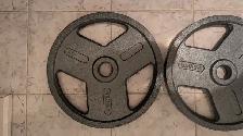 45lbs Olympic Weight Plates pair - Photo 2