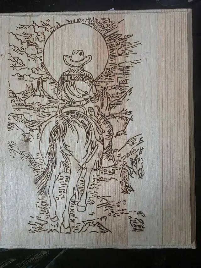 Custom Wood Burning