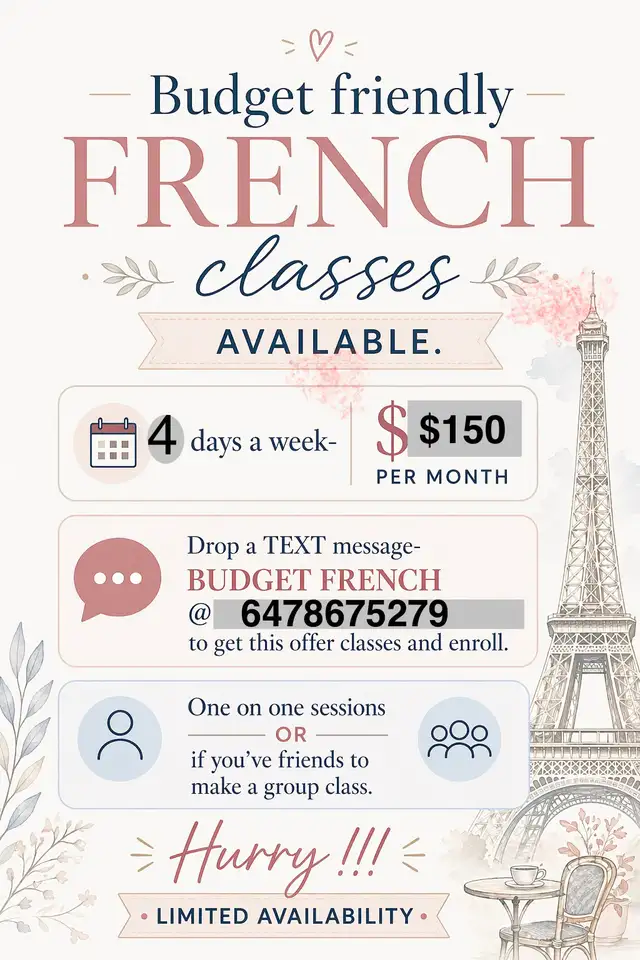 Learn French for TCF