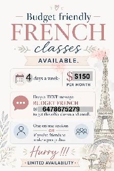 Learn French for TCF