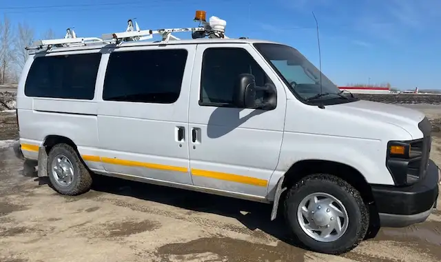 2010 Ford E-150 Econoline Utility Van, Safetied