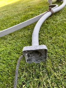 Very large vintage ‘gooseneck’ style light fixture - Photo 3