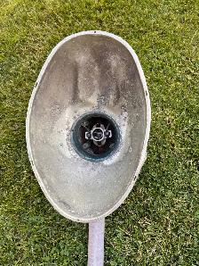 Very large vintage ‘gooseneck’ style light fixture - Photo 4