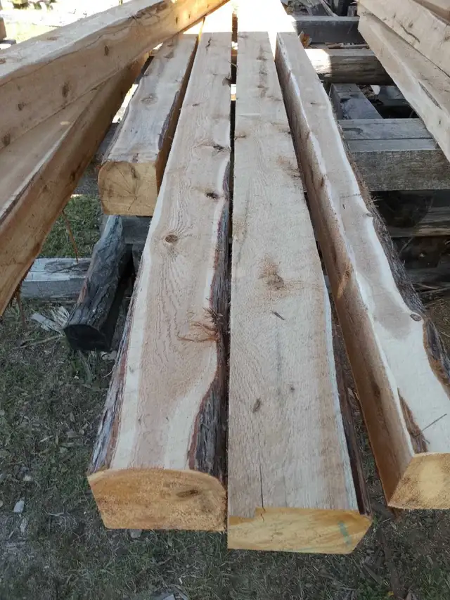 rough sawn cedar 6x6