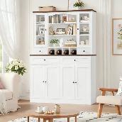 Brand New 70.9" Kitchen Panty Cabinet w. Wine Rack $260 - Photo 6