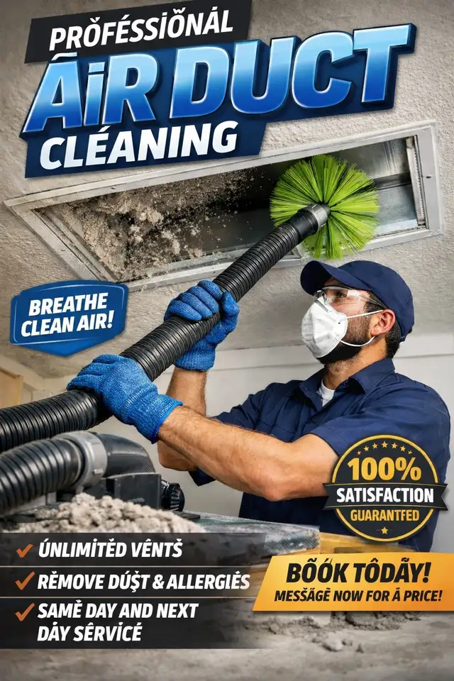 ✅ Professional Duct Cleaning Services | Improve Air Quality & Fu