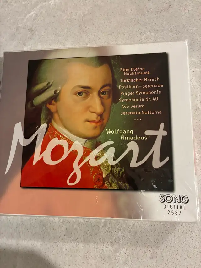 CD double de Mozart,