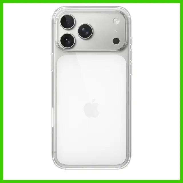✅ Étui transparent MagSafe iPhone 17 Pro Max