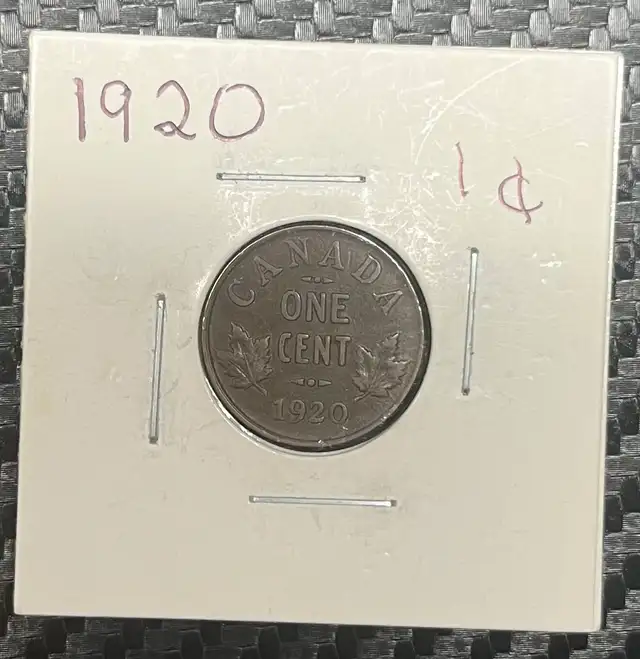 1920 Canadian Penny