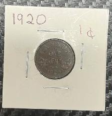 1920 Canadian Penny