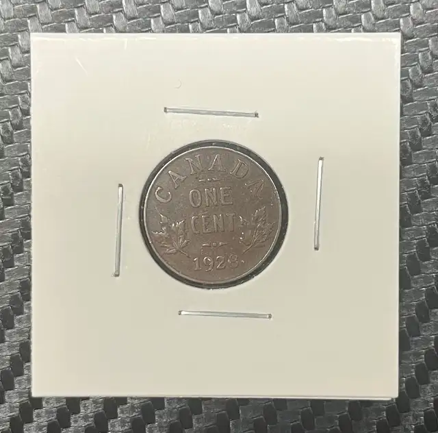 1928 Canadian Penny