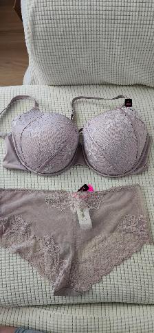 Brand NEW La Senza and Victoria Secret 38DD bra and XL panty - Photo 4