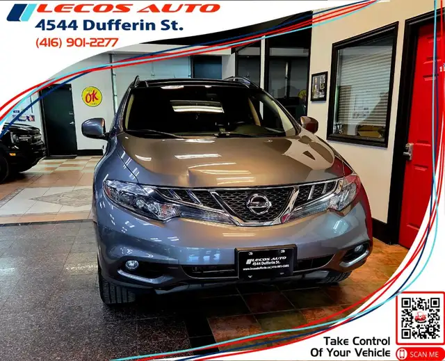 2013 Nissan Murano SL One Family Owned/Clean CarFax/Panoramic...