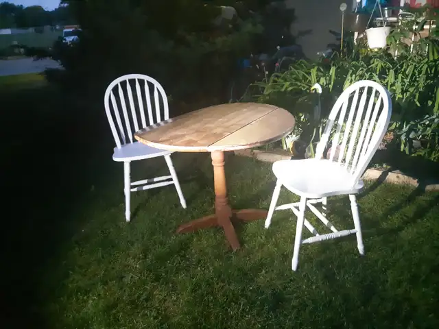 Table and chairs