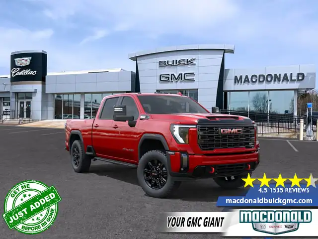 2026 GMC Sierra 2500HD AT4 - Leather Seats - $833 B/W