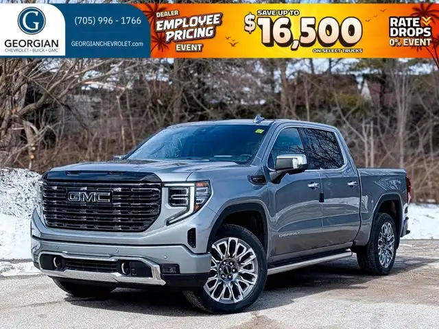2026 GMC Sierra 1500 Denali Ultimate- Power Sunroof - Wireless