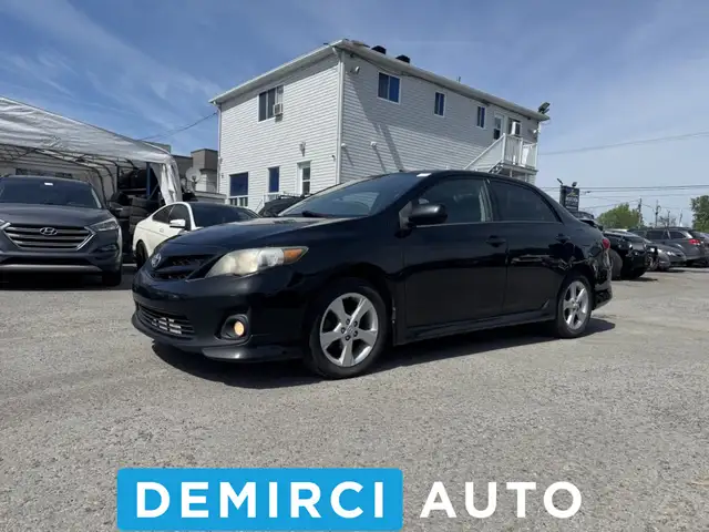 2012 Toyota Corolla S JAMAIS ACCIDENTÉEUN SEUL PROPRIO36 E