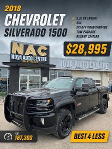 2018 Chevrolet Silverado 1500 1LT 4x2 Crew Cab 5.75 ft. box 143.