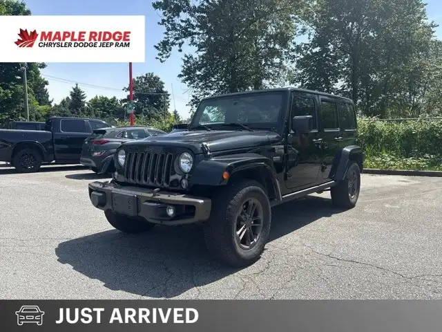 2016 Jeep Wrangler Unlimited 75th Anniversary | AS IS