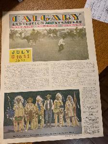 Vintage Antique Original 1931 Calgary Stampede Magazine Ad - Photo 2