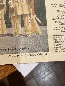Vintage Antique Original 1931 Calgary Stampede Magazine Ad - Photo 3