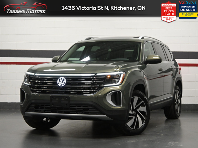 2026 Volkswagen Atlas Highline No Accident Panoramic Roof Harmon