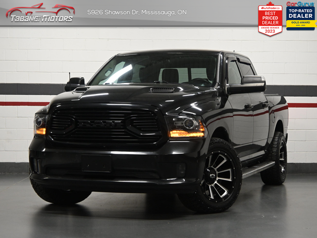 2018 Ram 1500 Sport No Accident Leather Sunroof Vented Seats Alp