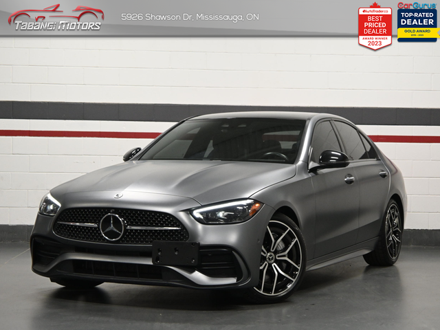 2023 Mercedes-Benz C 300 4MATIC AMG Night 360CAM Sunroof Navigat