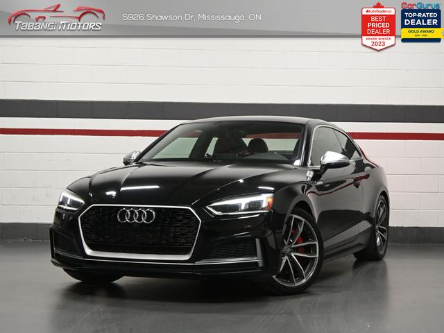 2018 Audi S5 Coupe Technik Red Leather B&O Sunroof 360CAM Naviga