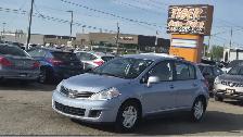 2011 Nissan Versa 1.8 S, HATCH, GREAT SHAPE, NOT CVT, CERTIFIED