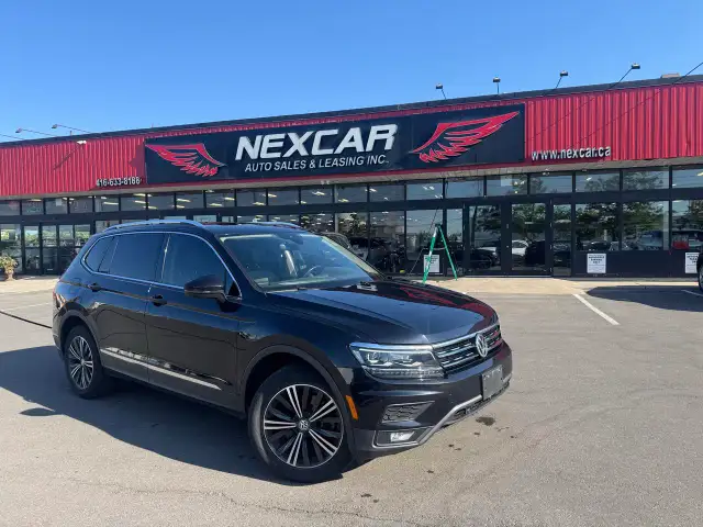 2018 Volkswagen Tiguan HIGHLINE AWD LEATHER PAN/ROOF NAV B/SPOT