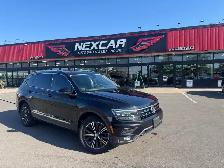 2018 Volkswagen Tiguan HIGHLINE AWD LEATHER PAN/ROOF NAV B/SPOT