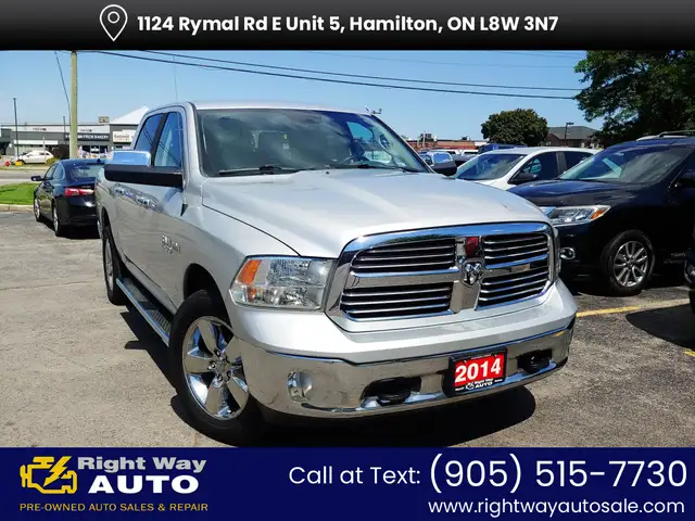 2014 Ram 1500 BIG HORN | 4X4 | SAFETY CERTIFIED