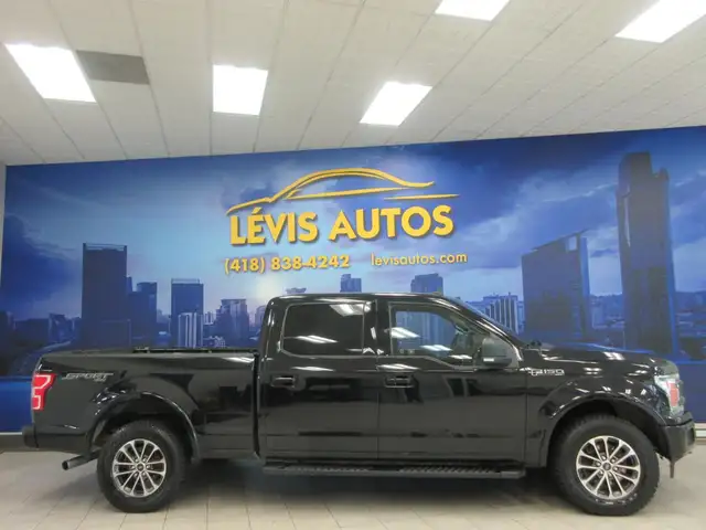 FORD F-150 2019 XLT SPORT SUPERCREW BOITE 6,5 GPS CAMERA DE RECU