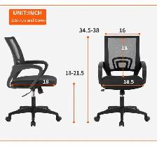 Computer Desk   Ergonomic Mesh Office Chair - $110 OBO - Photo 4