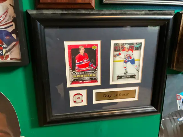 Cadre de collection de Guy Lafleur