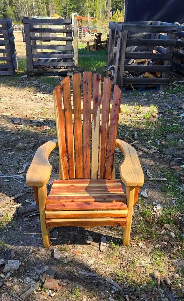 Handmade Outdoor Cedar Furniture