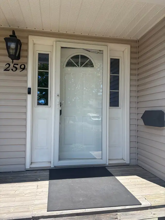 Front entry door
