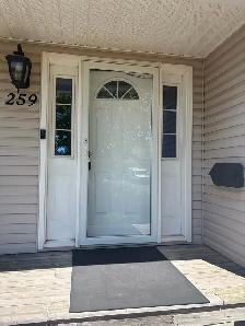 Front entry door