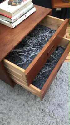 Mid century. TEAK TECK. Table d'appoint table de nuit pour faute - Photo 4