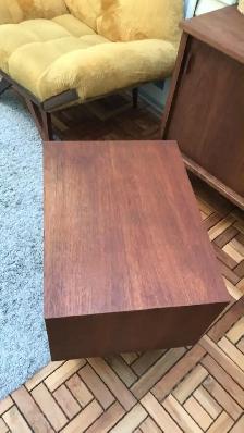 Mid century. TEAK TECK. Table d'appoint table de nuit pour faute - Photo 5