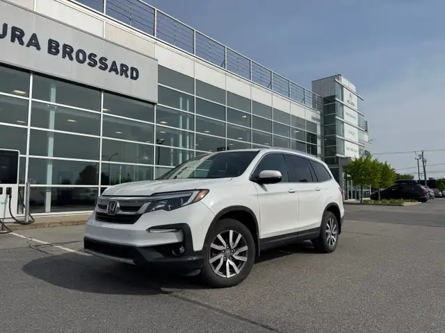 2022 Honda Pilot EX-L Navi AWD Cuir Toit ouvrant Carplay 7 PASSA