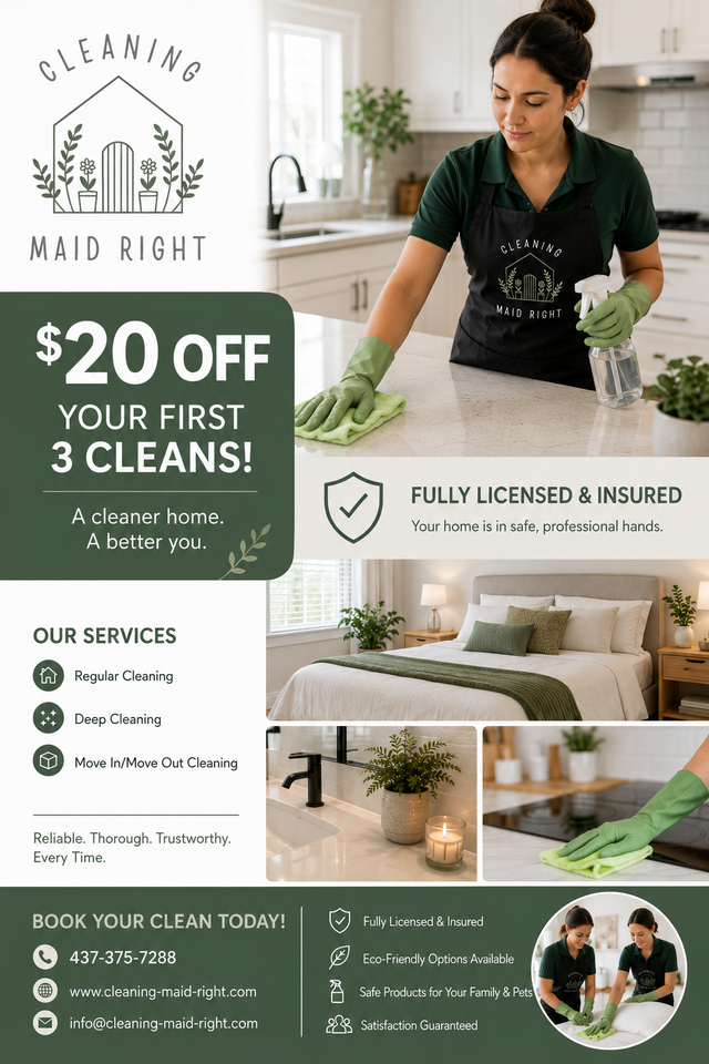 Summer Cleaning Special