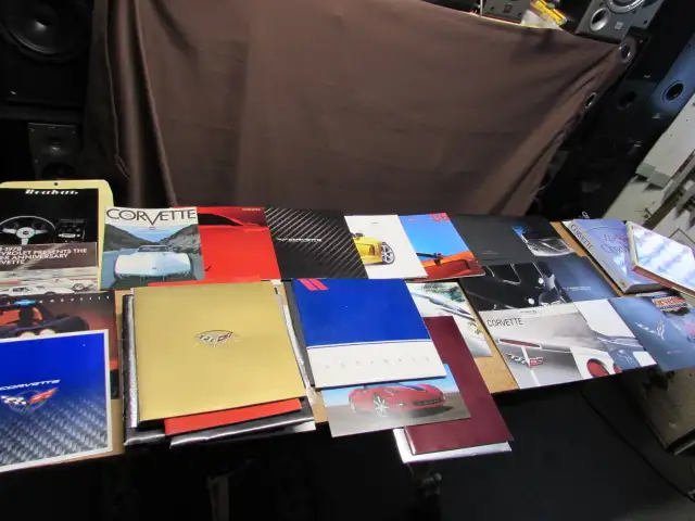 Chevrolet CORVETTE Sales Brochure Collection-from 1975 to 2015