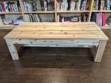 table à café en cèdre - Photo 3