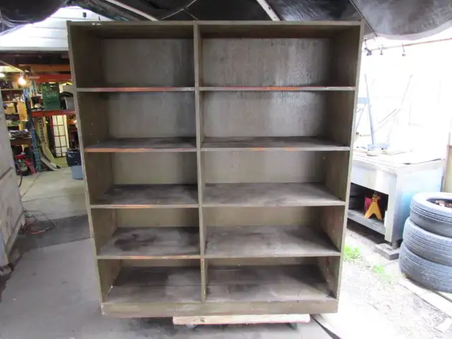 6 Foot Heavy Duty Storage Shelf made from solid sheet wood