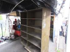6 Foot Heavy Duty Storage Shelf made from solid sheet wood - Photo 7