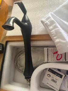 NEW Vessel Sink and Faucet $140.00 - Photo 6