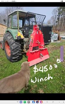 farm Tractor and Winch - Photo 2